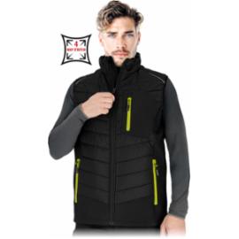 LH-GRANDE-V - Pikowany bezrękawnik ochronny ocieplany, męski - M-3XL