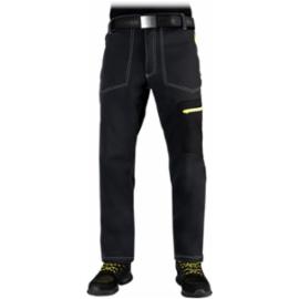 LH-ORKAN-T - spodnie ochronne softshell męskie oddychające wiatro-wodoodporne stretch 4D kieszenie na suwak 94% poliester 6% elastan 300 g/m² - 2 kolory - 46-62