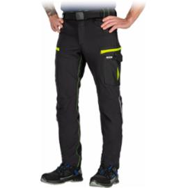LH-TRACER - Spodnie ochronne do pasa męskie wyprofilowane kolana uchwyt na młotek na prawej nogawce odblaskowe elementy tkanina 90% nylon, 10% elastan o gramaturze 240 g/m² - 46-62
