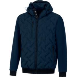 LUTON - CIEPŁA WIATRÓWKA NIEPRZEMAKALNA - PŁÓTNO PONGEE 100% POLIESTER Z RECYKLINGU MEMBRANA TPU 2 WARSTWY LAMINOWANE - SOFTSHELL 94% POLIESTER Z RECYKLINGU 6% ELASTAN MEMBRANA TPU 3 WARSTWY LAMINO...