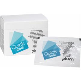 PLQUICKCOOL - Żel na oparzenia QuickCool zastosowanie w przypadku drobnych oparzeń zawiera olejek z drzewa herbacianego - 18 saszetek