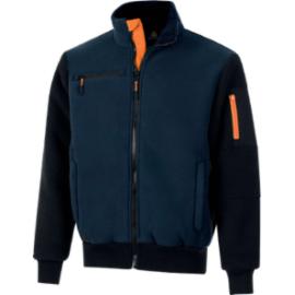 PORTO - GRUBA KURTKA POLAROWA PŁÓTNO OXFORD 100% POLIESTER Z RECYKLINGU MEMBRANA TPU 2 WARSTWY LAMINOWANE 5 KIESZENI ODBLASKOWE LAMÓWKI - 2 kolory - S-3XL