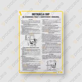 IAR01DNCN - Instrukcja postępowania na stanowisku pracy z komputerem i drukarką