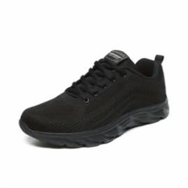 VERTIGO BLACK - LEKKIE ODDYCHAJĄCE PÓŁBUTY REKREACYJNE MATERIAŁ TEKSTYLNY UNISEX - 36-45