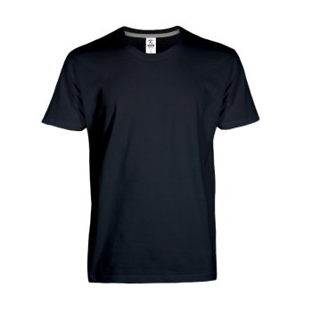 PRIME 155 CZARNY - T-shirt PRIME 155 w kolorze czarnym - S-3XL