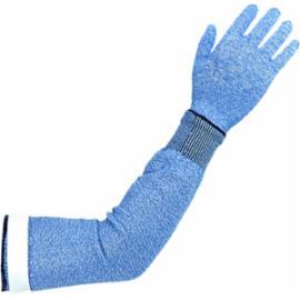 RJ-ZARFOOD - Zarękawki dziane włókno rdzeniowe zapięcie taśma rzepowa zapięcie na klips spełniają wszystkie przepisy unijne dotyczące bezpośredniego kontaktu z żywnością - 35 cm-45cm-55 cm