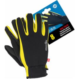 RMC-TALVI - Rękawice ochronne z dzianiny neoprenowej powlekane poliuretanem utrzymują temperaturę ciała zapewniają izolację w chłodne i zimne dni i podczas treningów oraz zawodów - 8