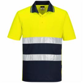 S175 - Lekka, ostrzegawcza koszulka Polo S/S - 2 kolory - S-4XL
