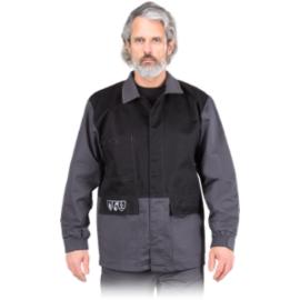 SAFE-J - Bluza ochronna antyelektrostatyczna, trudnopalna,chroniąca przed ciekłymi chemikaliami - M-3XL.