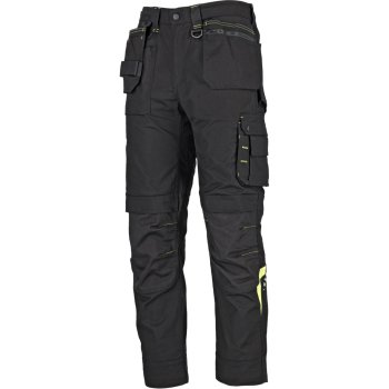 Trwałe spodnie robocze do pasa ochrona przed przetarciami wilgocią odblaski kieszenie na nakolanniki CORDURA CANVAS STLO-S-78929