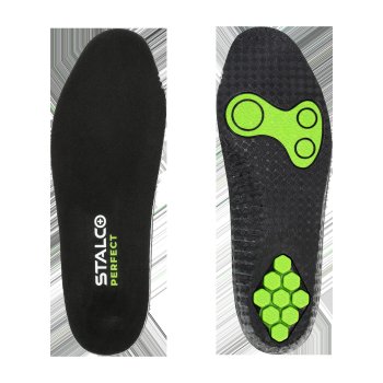 Wkładki do butów profilowany kształt miękka pianka PU przewiewna mikrofibra żelowa amortyzująca FLEXGEL - 45