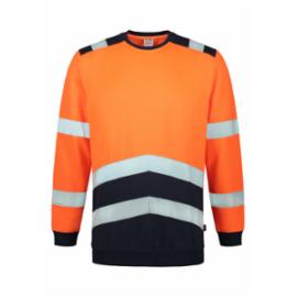 Sweater High Vis Bicolor T40 - ADLER - Bluza unisex, 280 g/m², 80 % poliester, 20 % bawełna - 2 kolory - S-3XL