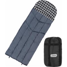 TG-CAMPER - Śpiwór Tactical Guard zamek błyskawiczny funkcja kołdry rip-stop przeszycia stabilizujące wypełnienie 100% poliester 25% 160 g/m² - 230x90 cm