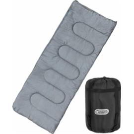 TG-CAMPSITE - Śpiwór Tactical Guard kompresyjny z kieszenią wewnętrzną,zamek dwukierunkowy funkcja kołdry 100% poliester 210T pongee o gramaturze 61 g/m² - 200x80