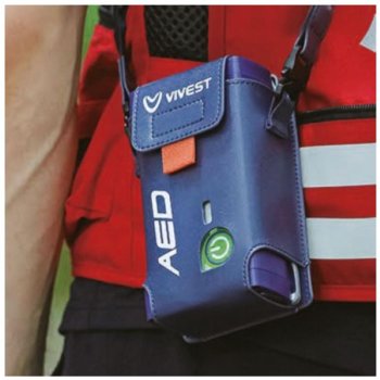 Torba Vivest seria P na ramię dedykowana dla defibrylatorów AED Vivest P1 i P3 - KOD9