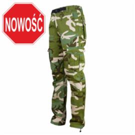 SPODNIE CAMO ARMY robocze do pasa moro 100% bawełna nogawki ściągacz trekking survival monter instalator mechanik magazyn widlak kierowc URG_740 CAMO ARMY - 44-62