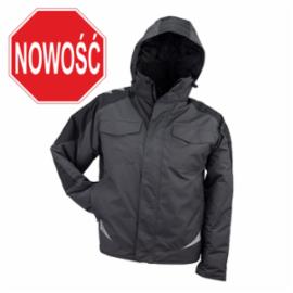 Kurtka męska ocieplana stały kaptur kieszenie na piersiach 160G URG-933_KURTKA OCIEPLANA - M-3XL