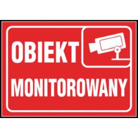 Z-R111 - Znak „Obiekt monitorowany”. - 150x210