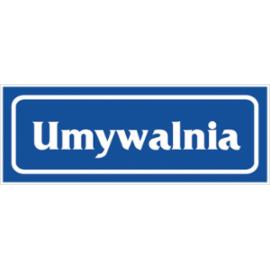 Z-R15 - Znak „Umywalnia”. - 90x240