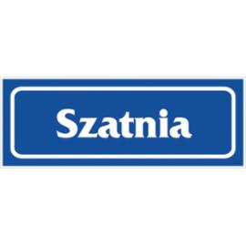 Z-R19 - Znak „Szatnia” - 90x240