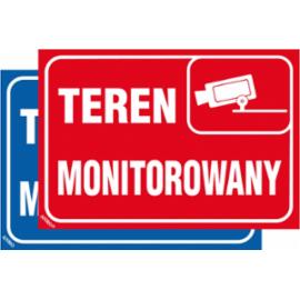ZZ-112 - Znak Teren monitorowany - 150X210
