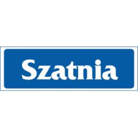 ZZ-19 - Znak Szatnia - 90x240