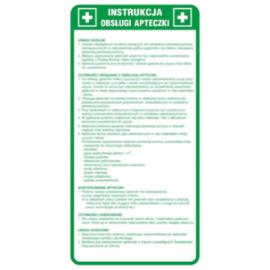 ZZ-IB10 - Instrukcja BHP i PPOŻ Instrukcja obsługi apteczki - 110x220